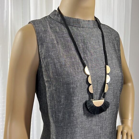 Fan Tassel Necklace Adjustable Length - Picture 1 of 8